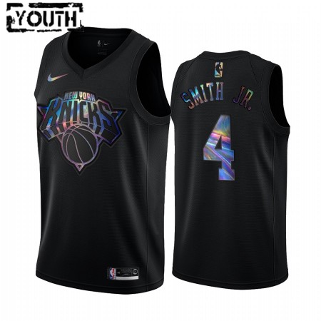 Maillot Basket New York Knicks Dennis Smith Jr. 4 Iridescent HWC Collection Swingman - Enfant